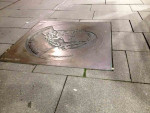 Plaquette Godefridus Henschenius, brons, Agnes Bomers 2001
