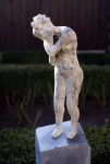 'beschermd', brons, Agnes Bomers