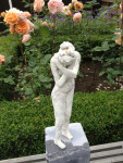 'beschermd', brons, Agnes Bomers