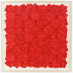 de rozen van saadi nr 6 uit serie 9. 60 x 60 cm 