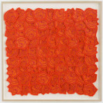 de rozen van saadi nr 1 uit serie 9. 60 x 60 cm 