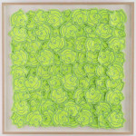 de rozen van saadi nr 9 uit serie 9. 60 x 60 cm 