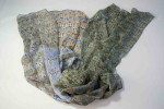 Dekselsgoed sjaal 1, zijde voile, Agnes Bomers