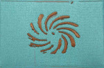 design 11, borduursel, 10 x 15 cm, 2013