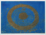 zonder titel, gomdruk 7, 30 x 40 cm, Agnes Bomers, 1990