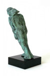 'lief paar', brons, Agnes Bomers