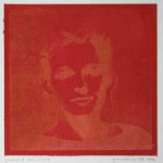 portret 331/339 Agnes Bomers, 25 x 25 cm, gomdruk, 1992