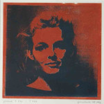 portret 339/533 Agnes Bomers, 25 x 25 cm, gomdruk, 1992