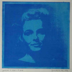 portret 535/506 Agnes Bomers, 25 x 25 cm, gomdruk, 1992