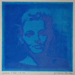 portret 535/512 Agnes Bomers, 25 x 25 cm, gomdruk, 1992