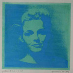 portret 616/535 Agnes Bomers, 25 x 25 cm, gomdruk, 1992
