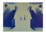trappenhal unit JCKWII, 40 x 30 cm, gomdruk, 1996