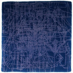 wandtapijt 12 (van 12) 1.40 x 1.40 m ontwerp Agnes Bomers