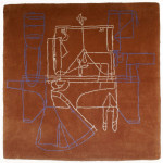 wandtapijt 2 (van 12) 1.40 x 1.40 m ontwerp Agnes Bomers