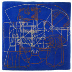 wandtapijt 6 (van 12) 1.40 x 1.40 m ontwerp Agnes Bomers